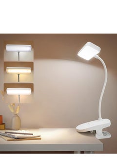 XO XO-OZ06-Clip Desk Lamp-Three colour 800mAh- White  - Image 5