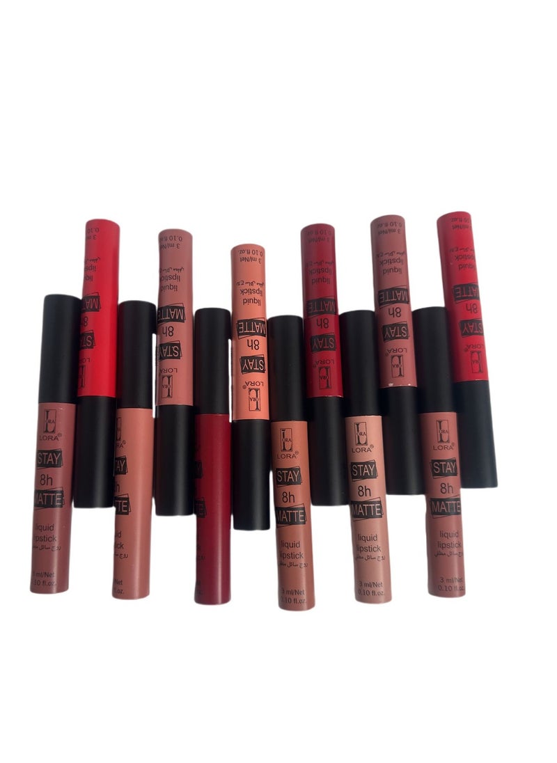 LORA Lora Stay 8h Matte Liguid Lipstick  - Image 1