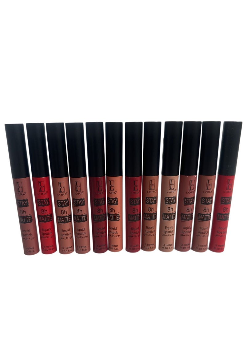 LORA Lora Stay 8h Matte Liguid Lipstick  - Image 2