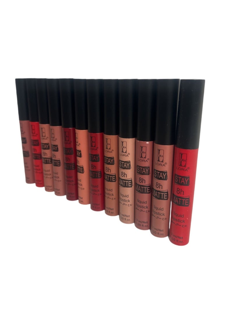 LORA Lora Stay 8h Matte Liguid Lipstick  - Image 3