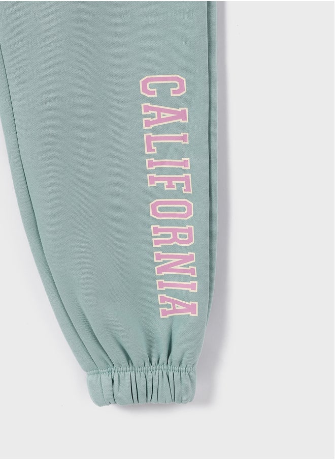LC WAIKIKI Elastic Waist Printed Girl Jogger Sweatpants  - Image 4