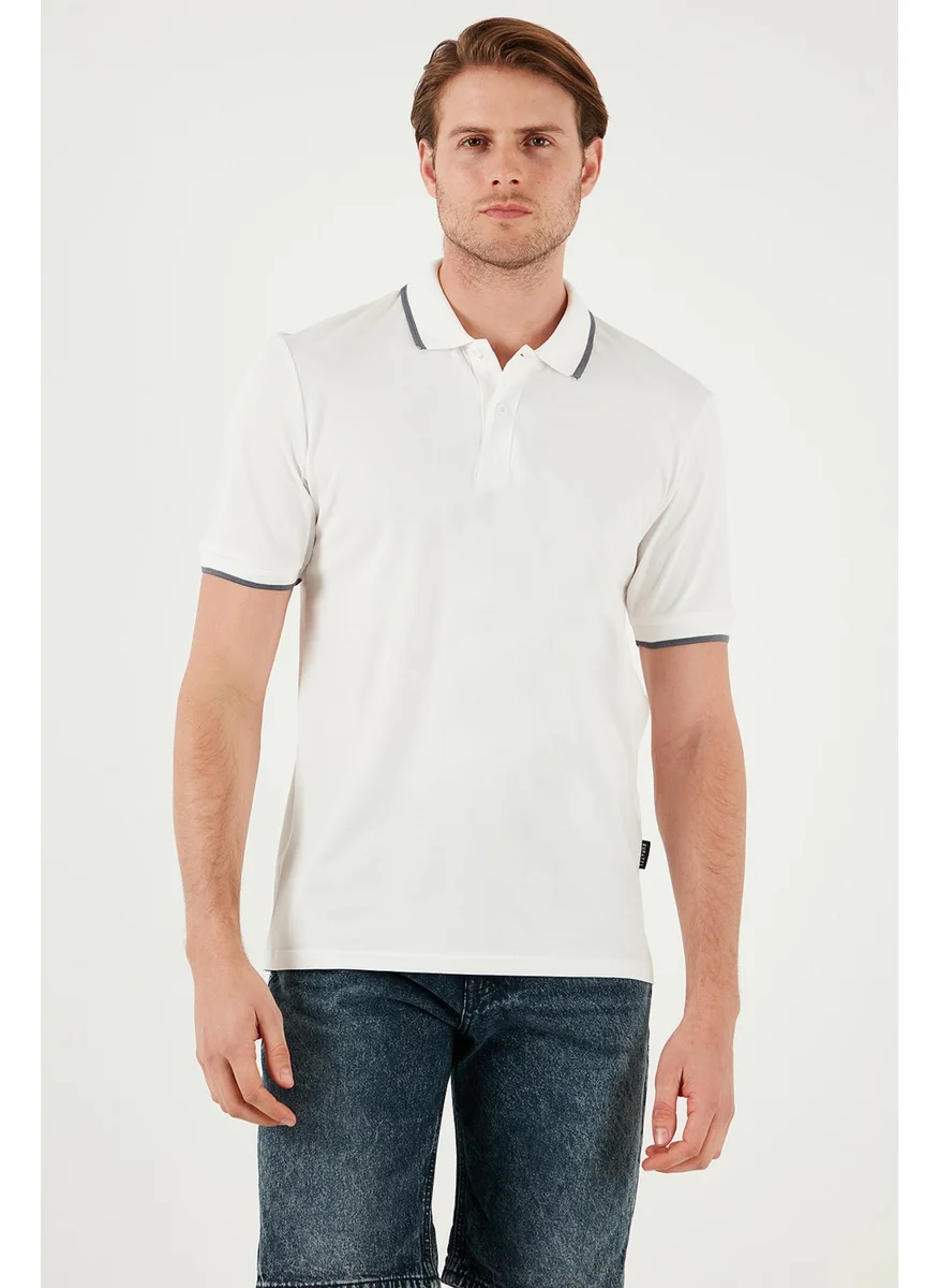 بوراتي Cotton Regular Fit Polo Neck T Shirt Men's Polo Neck T Shirt 5902063