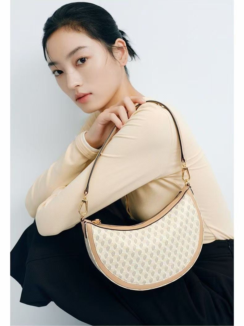 Di Juna Dong Jie Same Style Women'S Bag Lucky Pouch Shoulder Crossbody Bag Underarm Bag Crescent Bag - Image 3