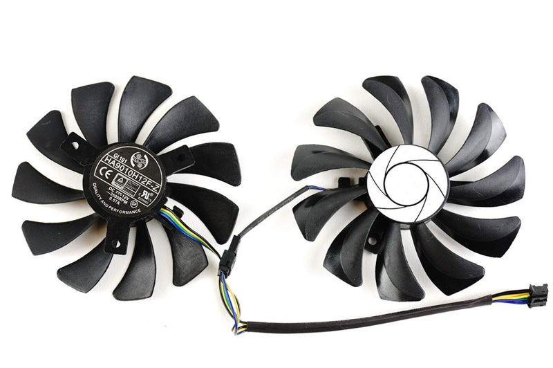 CCTVA New 85MM HA9010H12F-Z 4Pin Cooler Fan Replacement for MSI GTX 1060 OC 6G GTX 960 P106-100 P106 GTX1060 GTX960 Graphics Card Fan - Image 1
