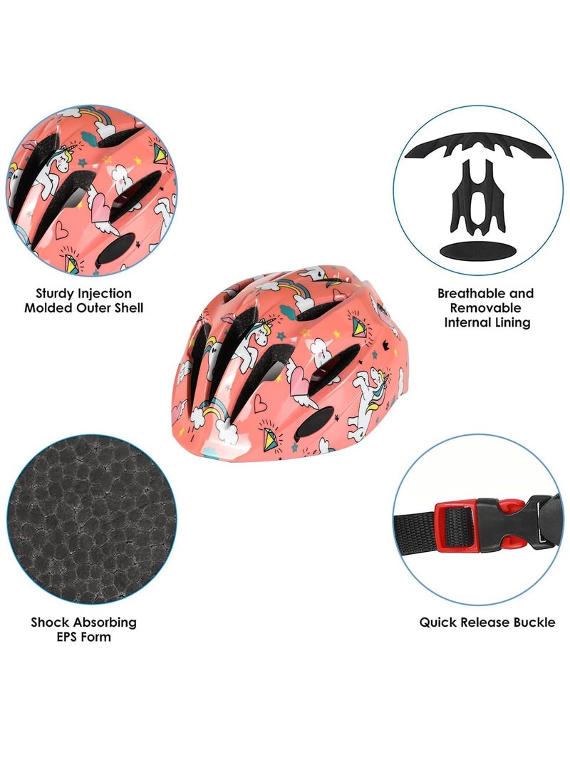 Kids Bike Helmet, Toddler Helmet Adjustable Uni, Toddler Bike Helmet Aged 3-8 Years Old, For Skating, Bike, Scooters and more  - Image 4