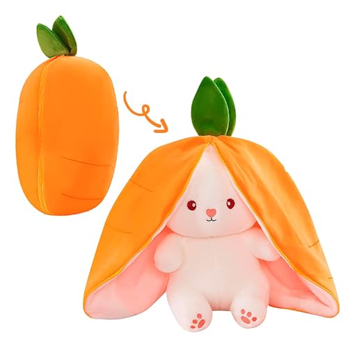 Softdreams Soft Plush Toy for Kids – Cute Stuffed Animal Soft Toy – Soft Cuddly Toy for Baby Boys & Girls, Return Gift -Carrot Bunny 30cm - Image 3