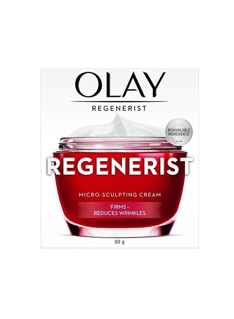 Olay Regenerist Micosculpting Day Cream 50g, Moisturizer for Tighter, Firmer Skin - Image 1