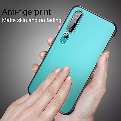 REALCASE Xiaomi Mi 10 5G / Mi 10 Pro 5G Back Cover Case | Stylish Slim Frameless Hard Matte Back TPU Shock Proof Bumper Back Cover Case for Xiaomi Mi 10 5G / Mi 10 Pro 5G (F-Black) - Image 3