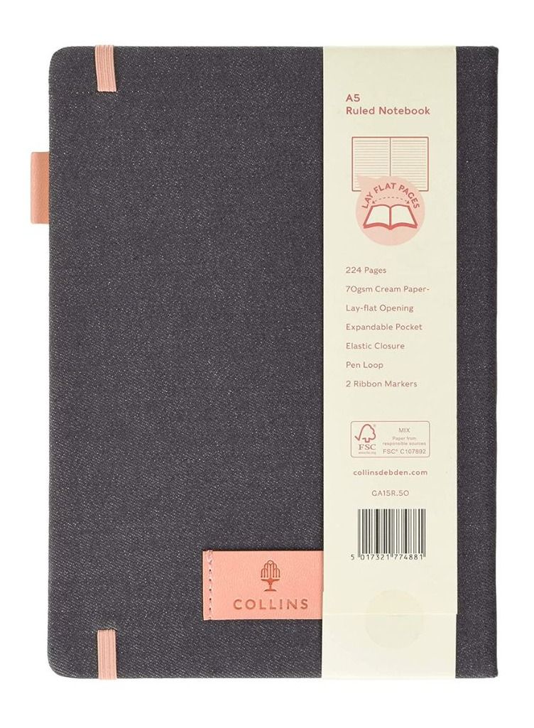 Collins Gaia A5 Ruled Notebook - Image 2