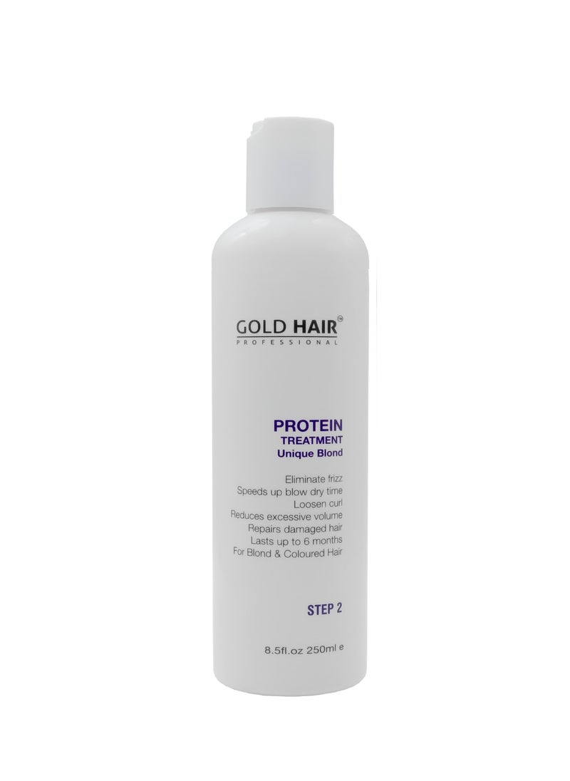 GOLD HAIR Professional Protein Treatment For Blondie Hair 250ml 