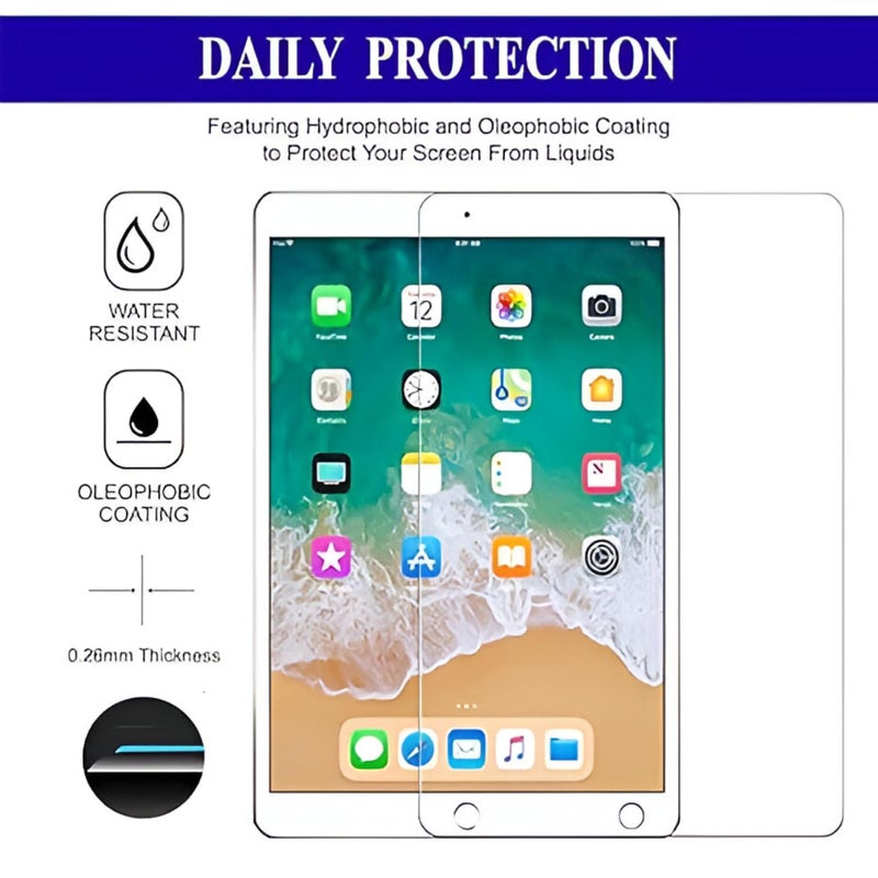 SPCORE iPad 5th Gen / 6th Gen (9.7 inch) Tempered Glass | Screen Protector Clear Tempered Glass for iPad Tab 9.7 inch 5th (2017) / 6th Generation (2018) - Image 4