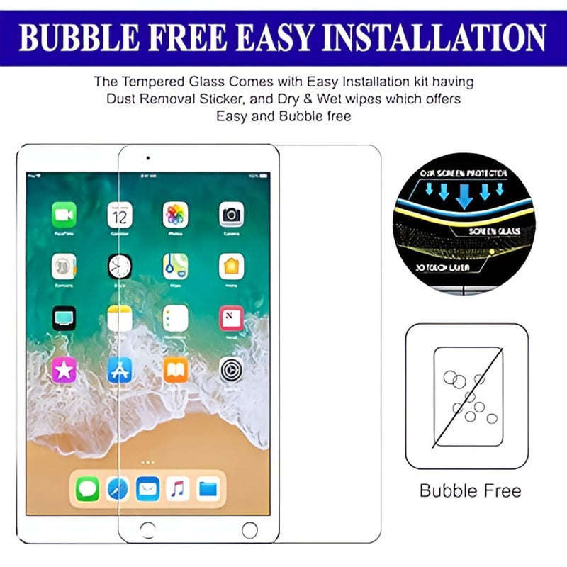 SPCORE iPad 5th Gen / 6th Gen (9.7 inch) Tempered Glass | Screen Protector Clear Tempered Glass for iPad Tab 9.7 inch 5th (2017) / 6th Generation (2018) - Image 3