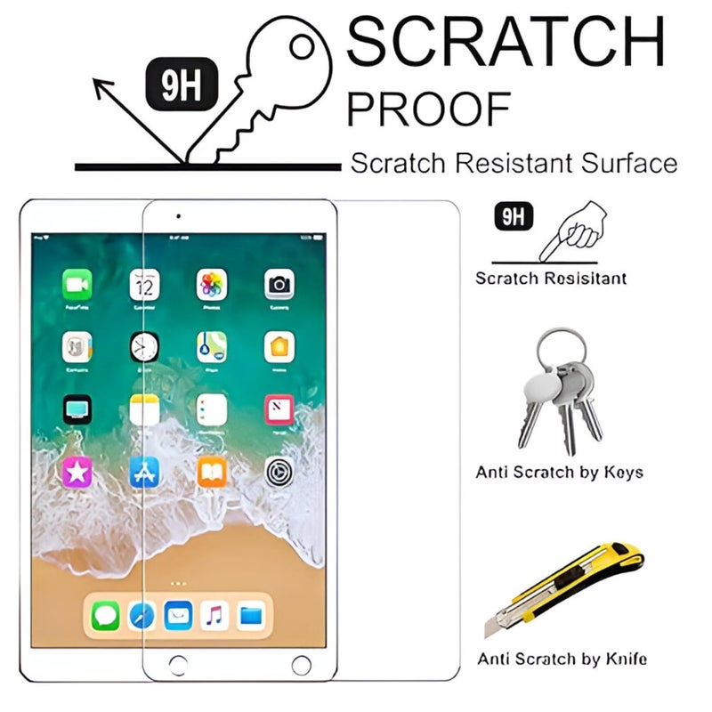 SPCORE iPad 5th Gen / 6th Gen (9.7 inch) Tempered Glass | Screen Protector Clear Tempered Glass for iPad Tab 9.7 inch 5th (2017) / 6th Generation (2018) - Image 2