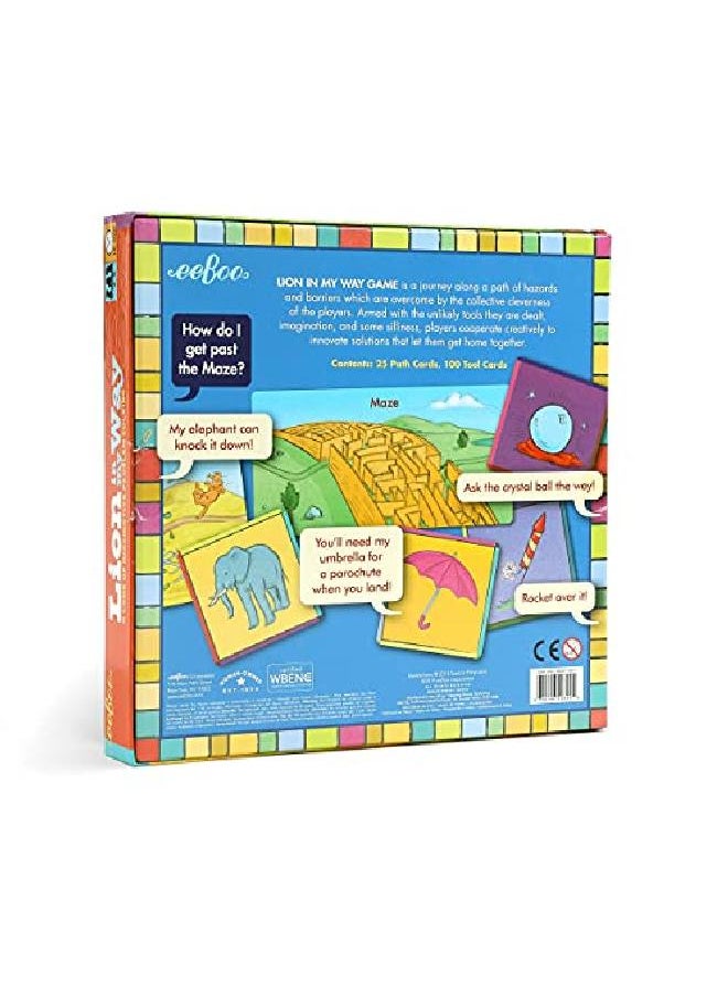 eeboo Lion In My Way Game  - Image 3