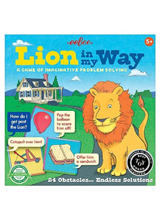 eeboo Lion In My Way Game  - Image 2