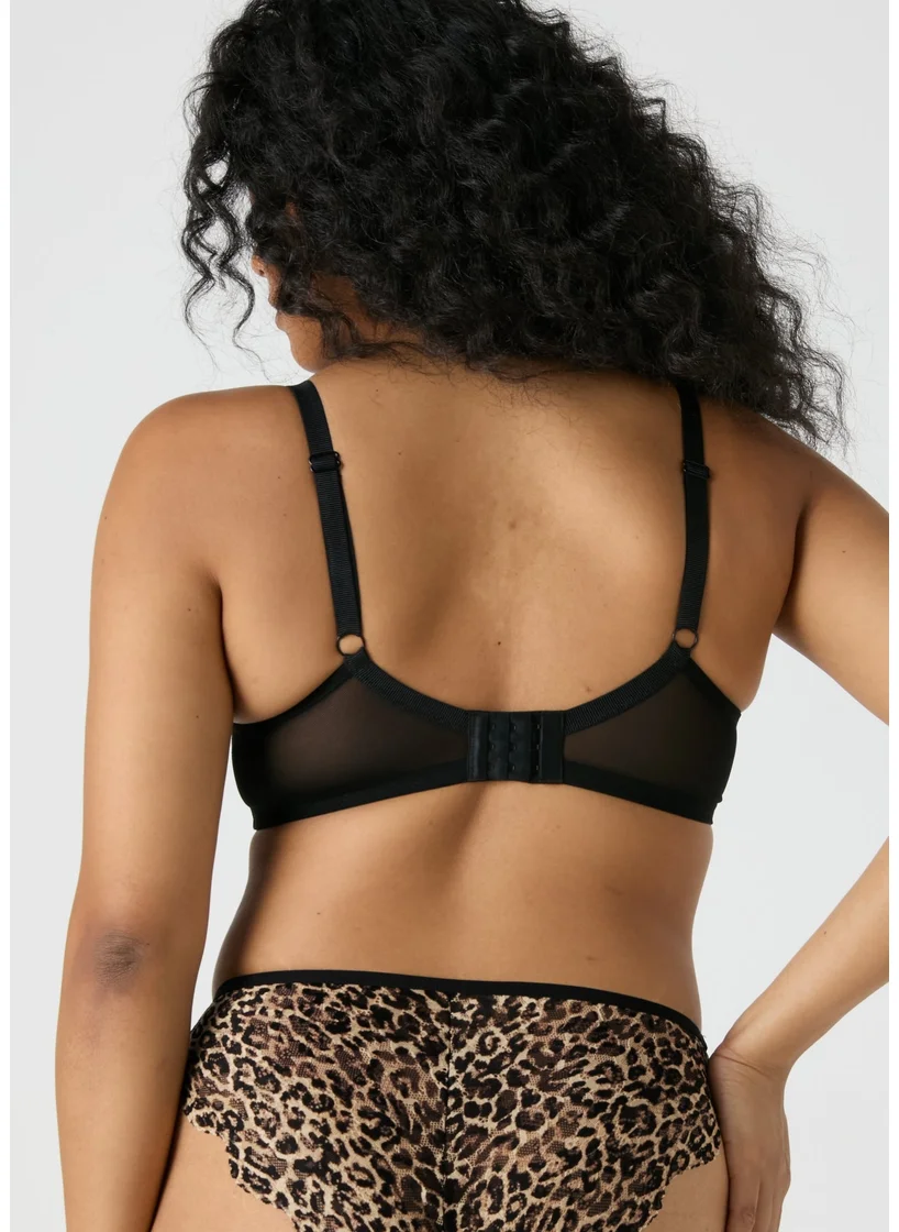Matalan Leopard Lace D Plus Bra