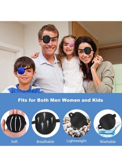 BONITO 2PCS Eye Patches, Adjustable Eyepatch for Lazy Eye Amblyopia  - Image 3