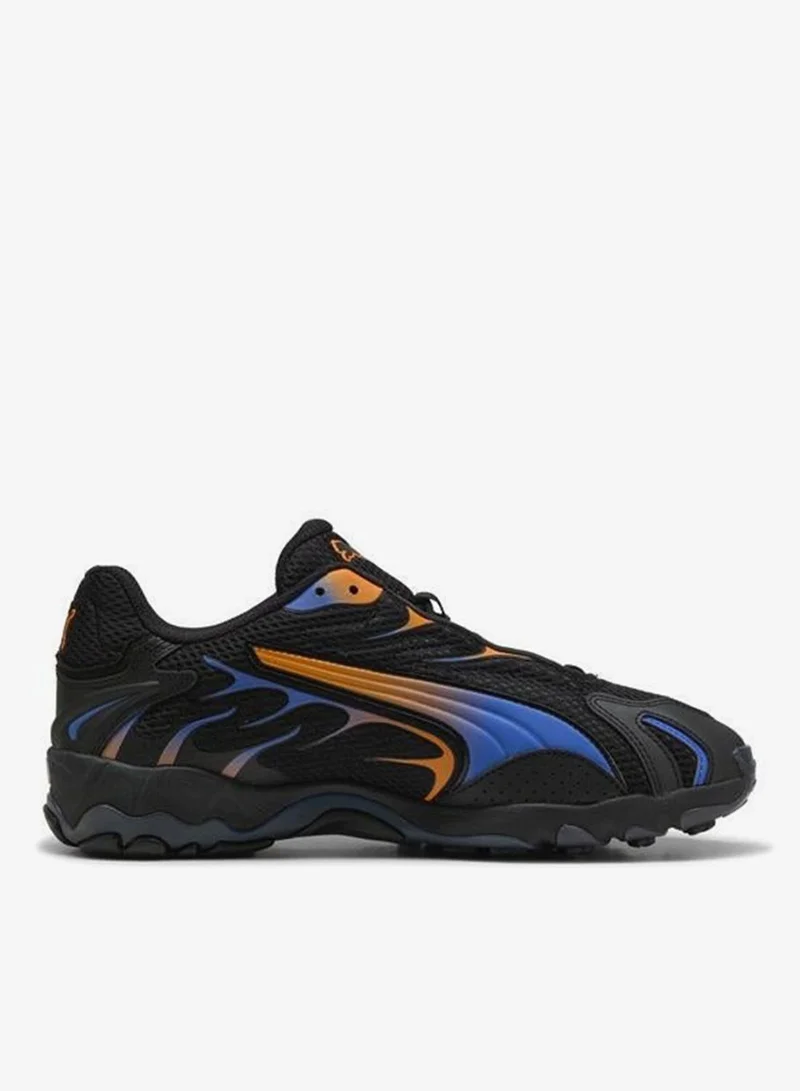 Puma PUMA Black-Orange Glo Inhale Sneakers Unisex for Men | Best Price UAE