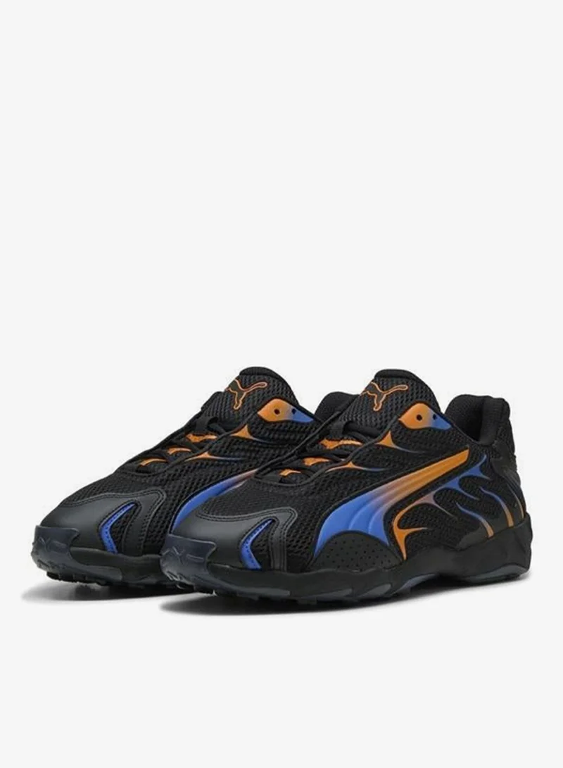 Puma PUMA Black-Orange Glo Inhale Sneakers Unisex for Men | Best Price UAE