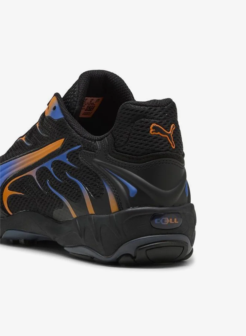 Puma PUMA Black-Orange Glo Inhale Sneakers Unisex for Men | Best Price UAE