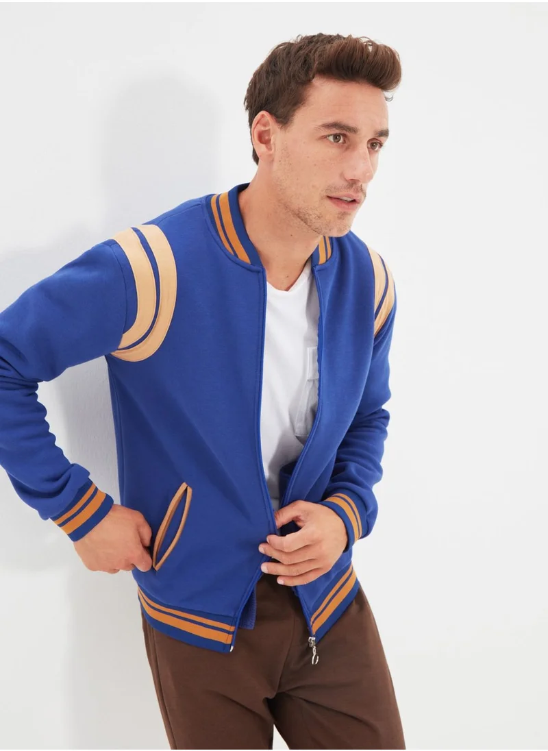 trendyol Tipped Hem Bomber Jacket
