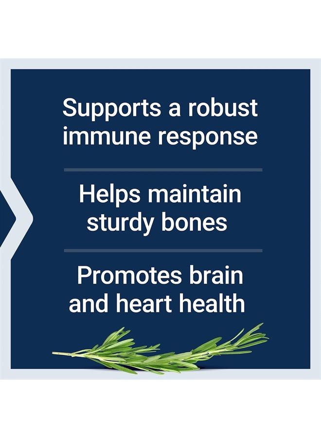 Life Extension Vitamin D3 175 mcg (7000 IU), immune system support, bone health, brain performance, gluten-free, non-GMO, once daily, two-month supply, 60 softgels - Image 4