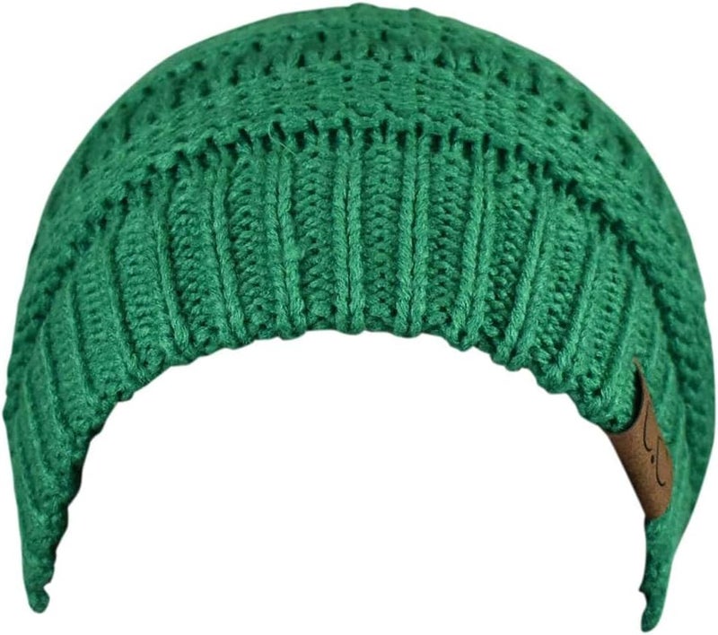 Cc Trendy Warm Chunky Soft Stretch Cable Knit Beanie - Image 3