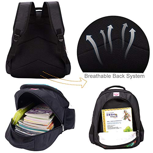 MATMO Dinosaur Backpack Student Backpacks for Boys School Backpack Kids Bookbag (Dinosaur 1) - Image 3
