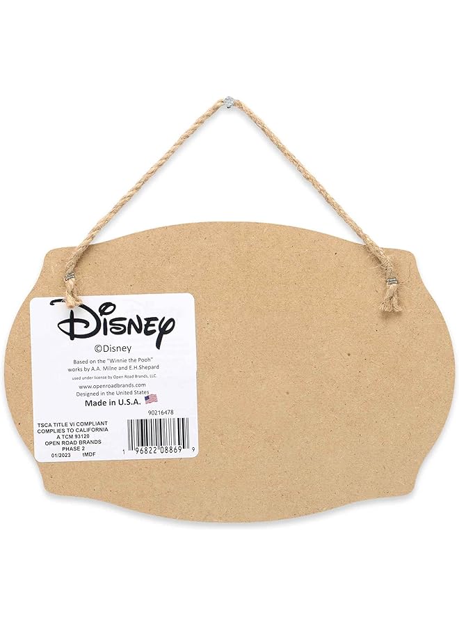 Disney Winnie The Pooh You'Re The Best Part Hanging Wood Wall Decor Adorable Winnie The Pooh Sign For Home - Image 3