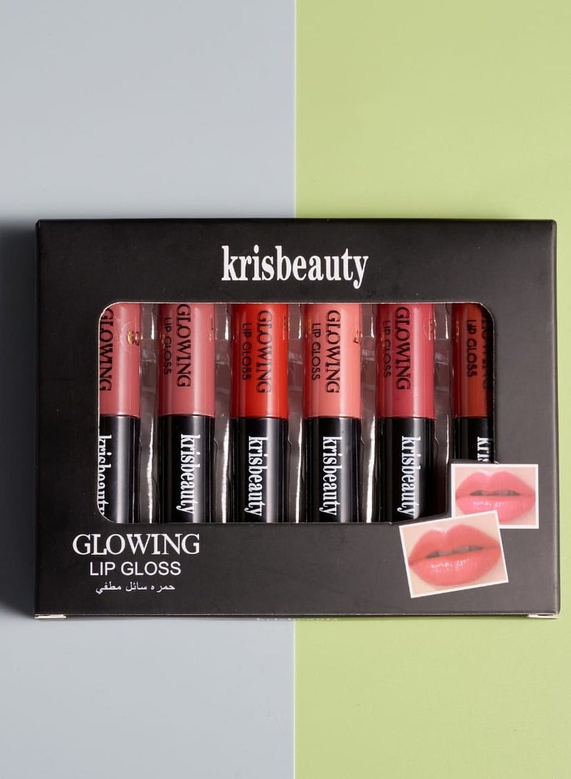 كريس بيوتي  أحمر شفاه سائل  مطفي 12قطعة