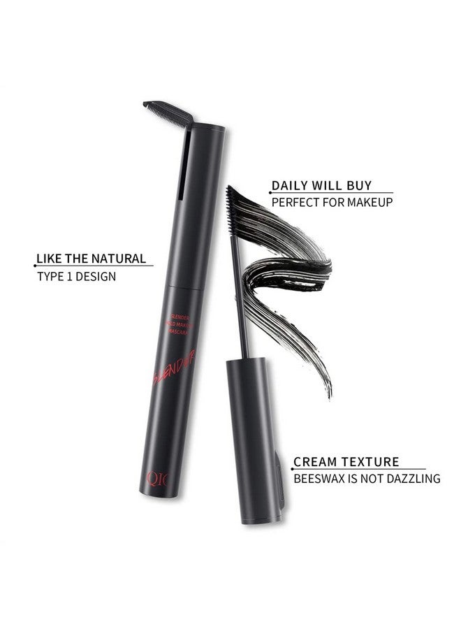 LESITI 2 in 1 Waterproof Mascara, Tiny Brush for Fine Short Eyelash, Natural Lengthening And Thickening Effect, Extra Long Lash Eyelashes,Voluminous Eyelashes, Smudge-proof （1 Pcs） - Image 3