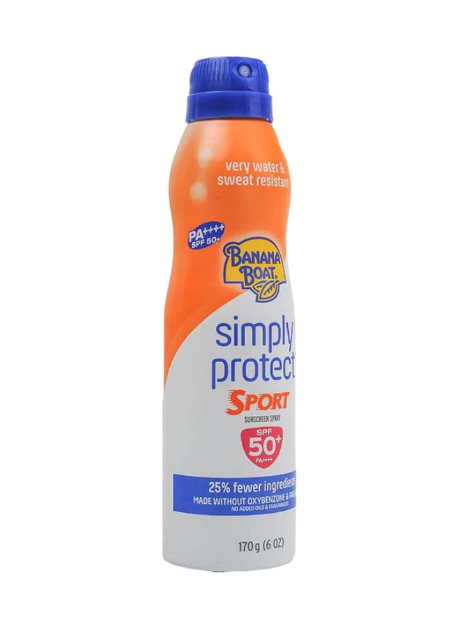 BANANA BOAT Simple Protect Sport Spray Spf50 170G