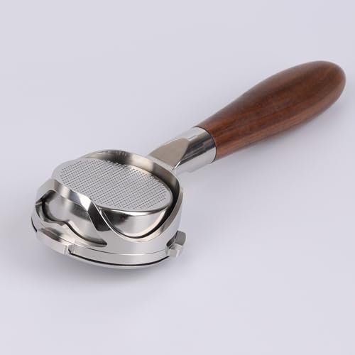 KUCHZUBE 58mm Bottomless Portafilter 3 Ears Compatible For Calphalon Temp IQ/Kitchenaid KES6403 With 22g Capacity Filter Basket - Image 1