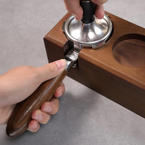 KUCHZUBE 58mm Bottomless Portafilter 3 Ears Compatible For Calphalon Temp IQ/Kitchenaid KES6403 With 22g Capacity Filter Basket - Image 2