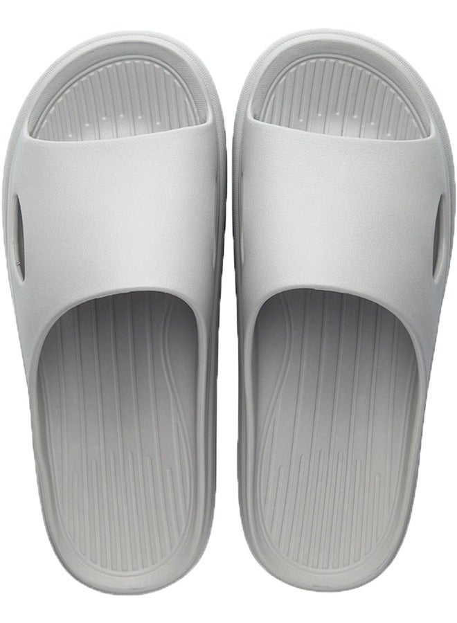 HomarKet Bathroom Shower Slippers,Anti-slip Lightweight House Shower Slippers Super Soft Home Slippers for Indoor & Outdoor - Image 3