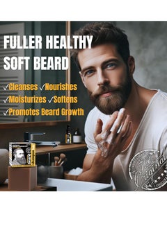 PROFESSOR EDWARD J FUZZWORTHY'S Professor Fuzzworthy's Beard SHAMPOO with All Natural Oils From Tasmania Australia - 120gm  - Image 4