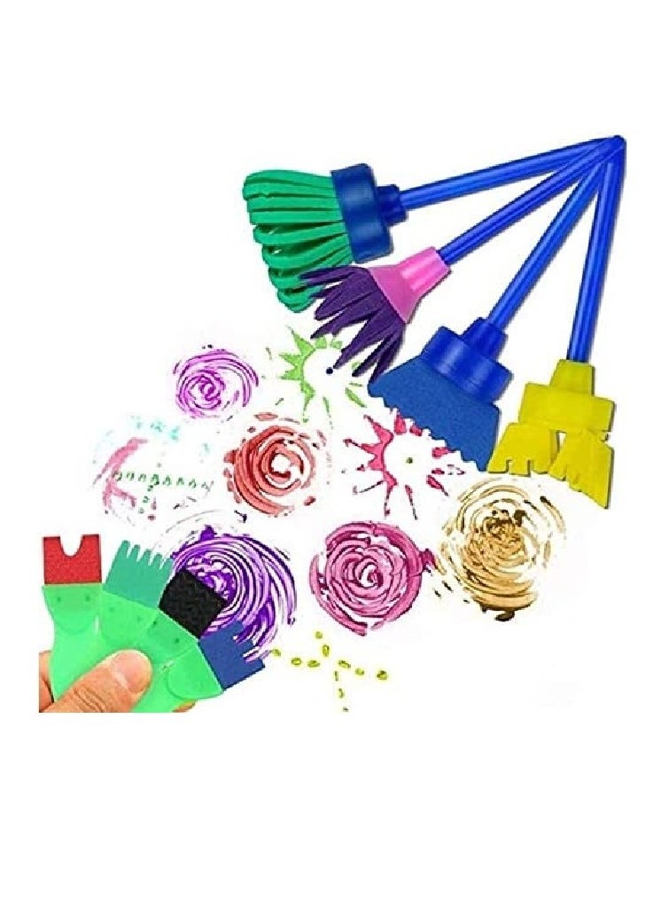 Cutie Cute - 29pcs Painting Kits for Kids, Early Learning Kids Paint Set Sponge Painting Foam Brushes Art Craft Drawing Tools for Kids Toddlers - Image 1