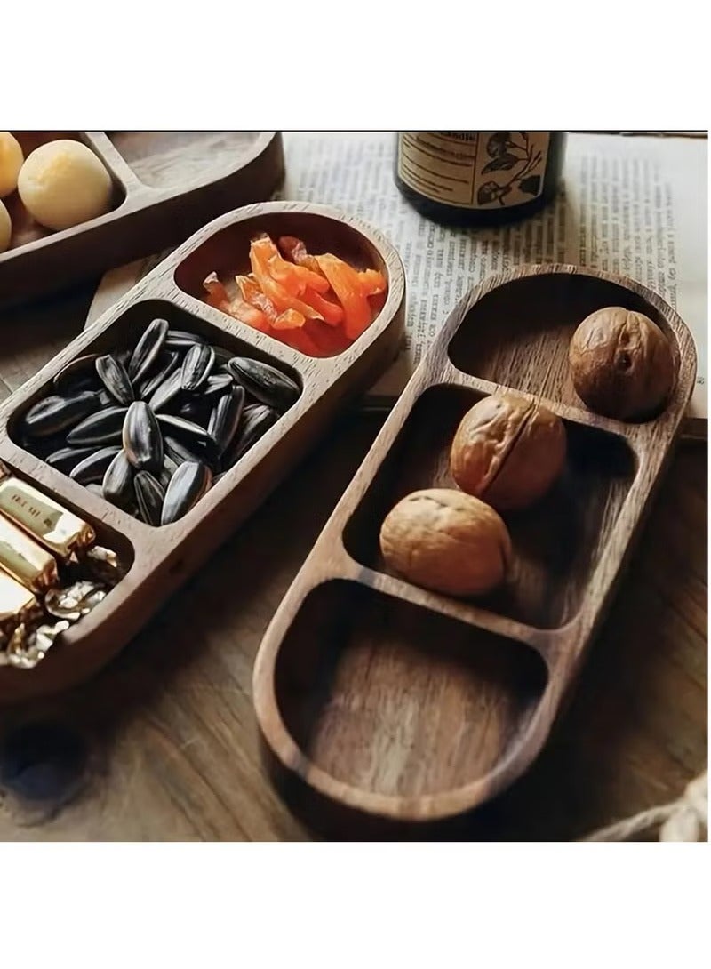 Arabest Versatile Acacia Wood Serving Tray - Perfect for Bread, Snacks, Fruit & Cheese | Ideal for Home Kitchen, Restaurant, Bakery Parties & Coffee Table Decor - Image 2