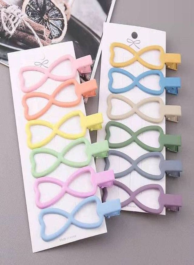 VSAKSH Multicolor Matte Plastic Hair Barrettes Alligator Hair Clips for Women and Girls Hair Accessories (Random Design/Random Color, Pack Of 4) - Image 5