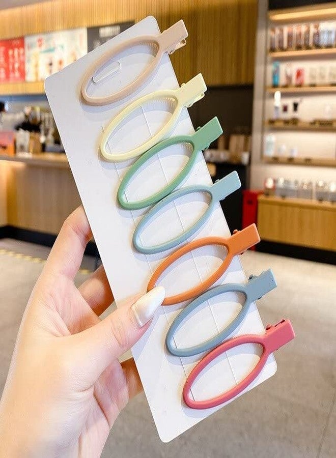 VSAKSH Multicolor Matte Plastic Hair Barrettes Alligator Hair Clips for Women and Girls Hair Accessories (Random Design/Random Color, Pack Of 4) - Image 4