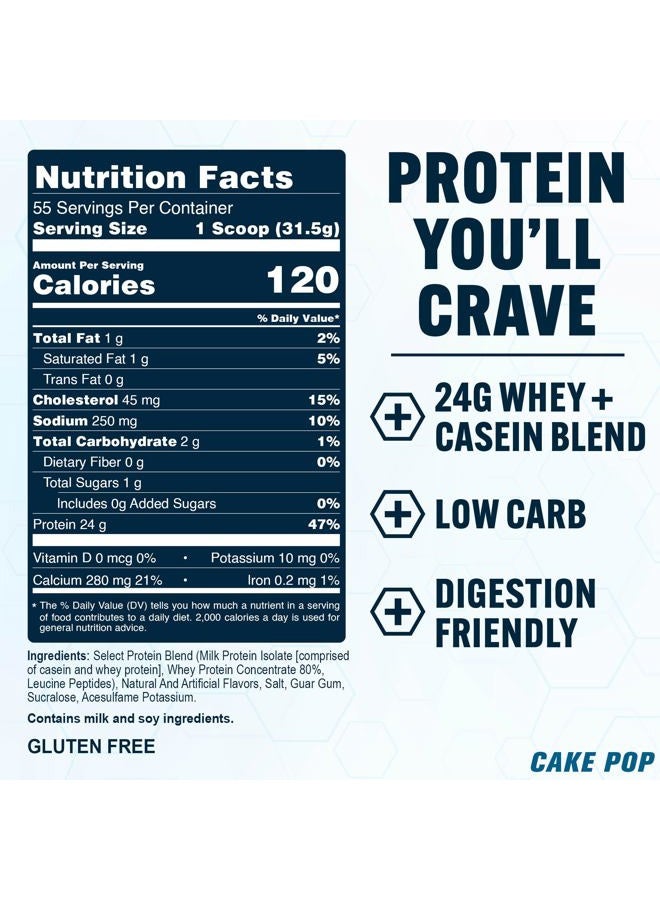 PEScience PES Select Protein Cake Pop 55 Serve, 1.84 kg, pack of 1 - Image 5