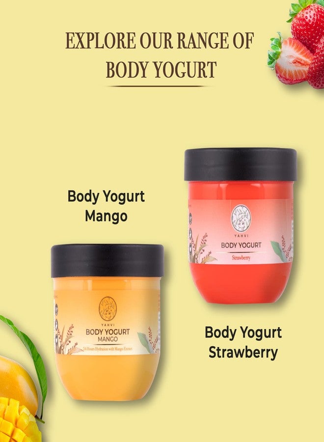 Yahvi Body Yogurt Mango For All Skin Types | 24 Hours Hydration with Mango Extracts, Get Soft, Supple & Smooth Skin | Paraben-Free, Cruelty-Free | Ultra Mango-200 Ml - Image 5
