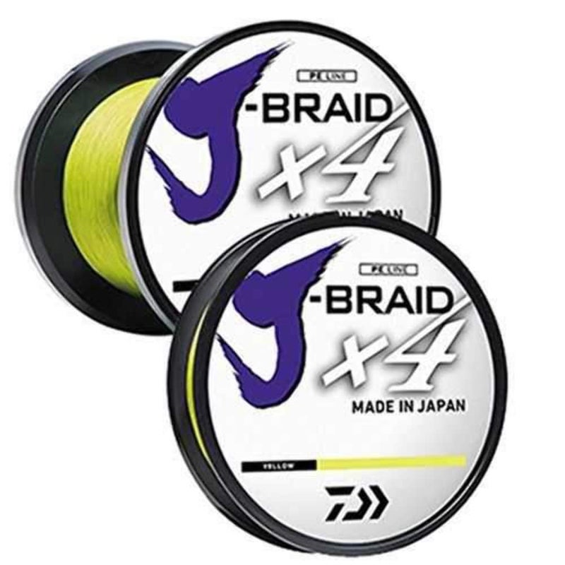 Daiwa JB4U15-300FY, Filler Spool, Fluorescent Yellow, Mono Dia.= 4lb. - Image 1