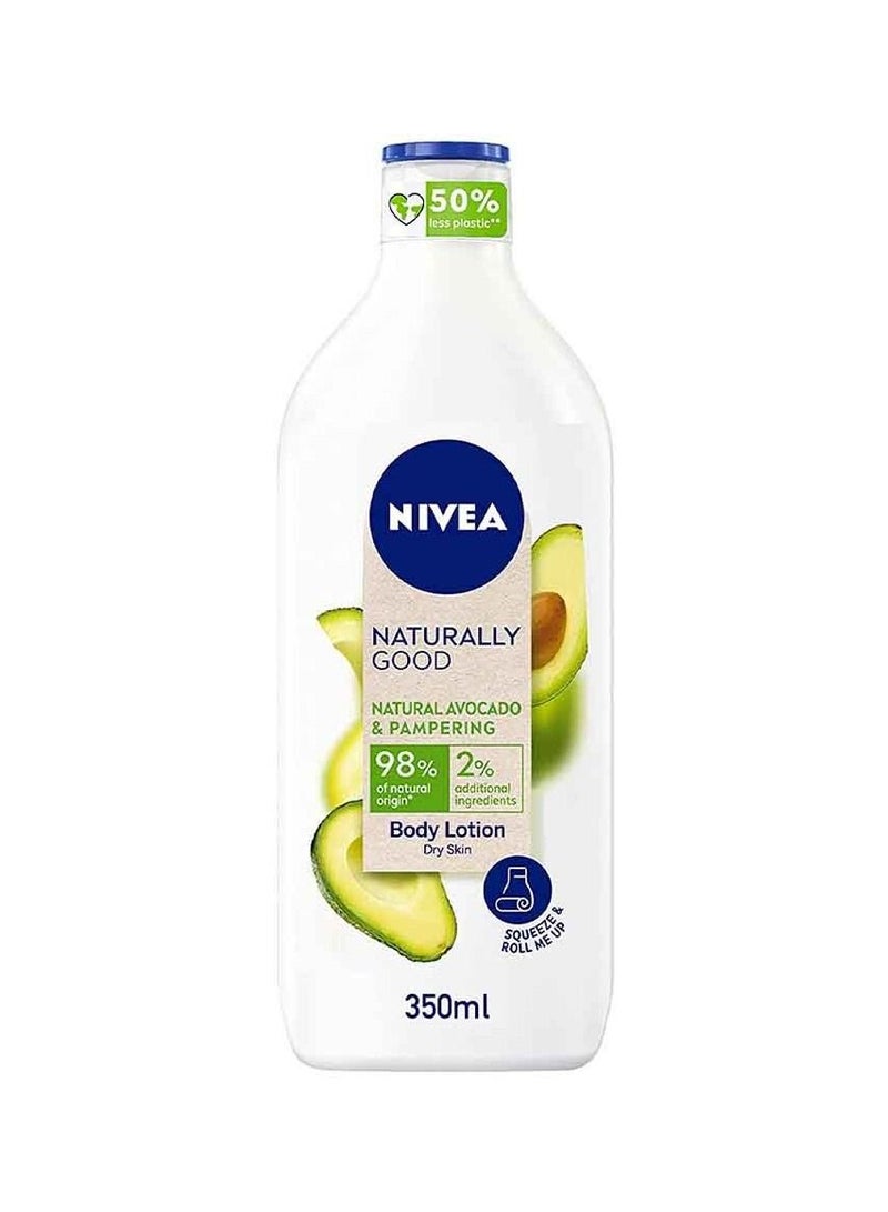 Nivea Naturally Avacado Body Lotion for dry skin 350ml