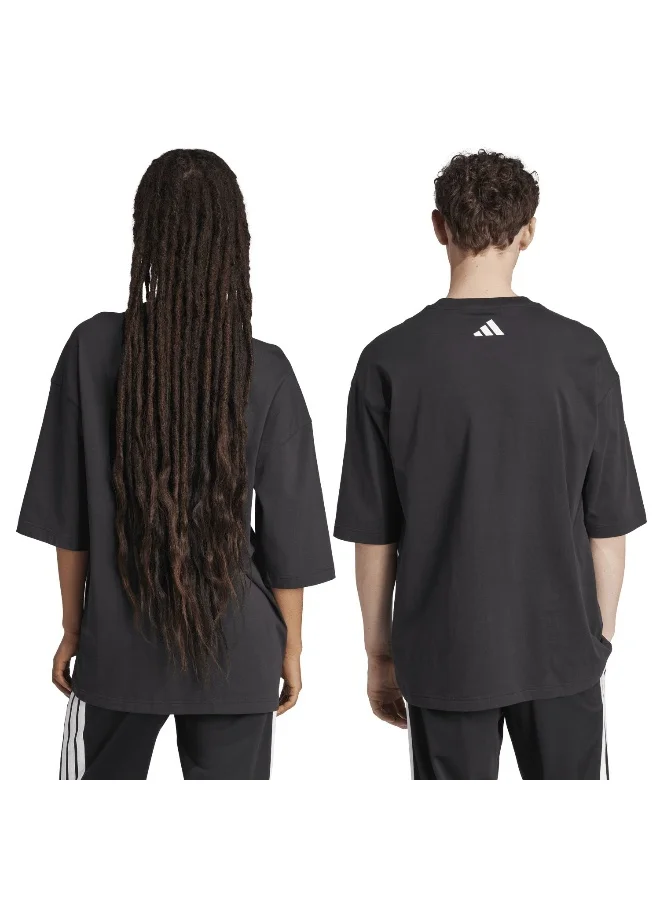 adidas Originals Adidas U Hot Gfx T Black Training T-Shirts For Unisex Xs