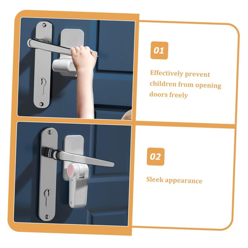 Safety Door Locks 2 Pack Childproof Handle Locks for Toddlers Kids - Image 5