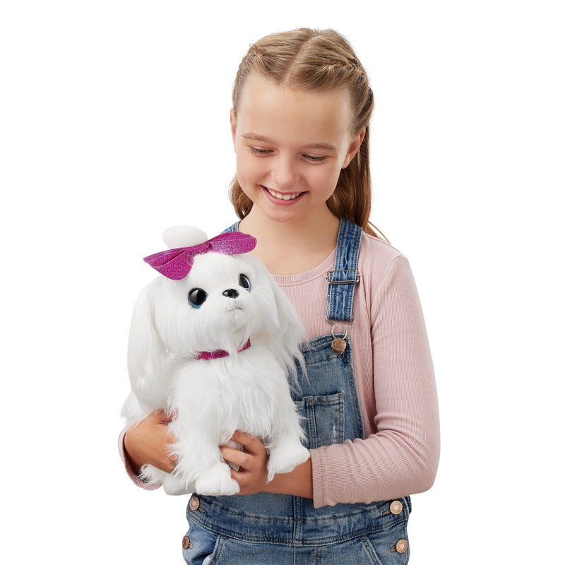 Pets Alive Lil' Paw The Walking Puppy by ZURU Interactive Dog That Walk, Waggle, and Barks, Interactive Plush Pet, Electronic Leash, Soft Toy for Kids and Girls - Image 2