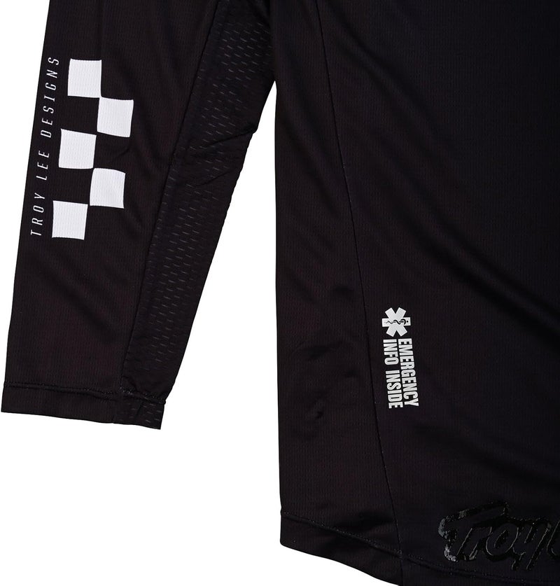 Troy Lee Designs Scout GP Enduro Jersey for Men - Black, Size Small - Image 4