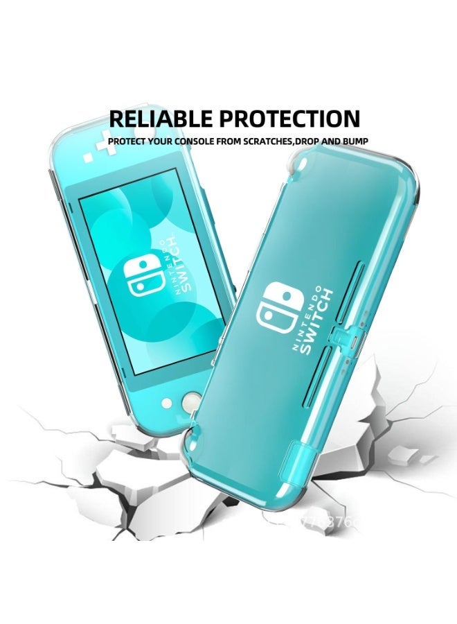 NOVIAN Clear Soft TPU Protective Case For Switch Lite, Flexible Shockproof Anti-Drop Transparent Cover, Full Body Anti-Scratch Game Console Shell - Image 2