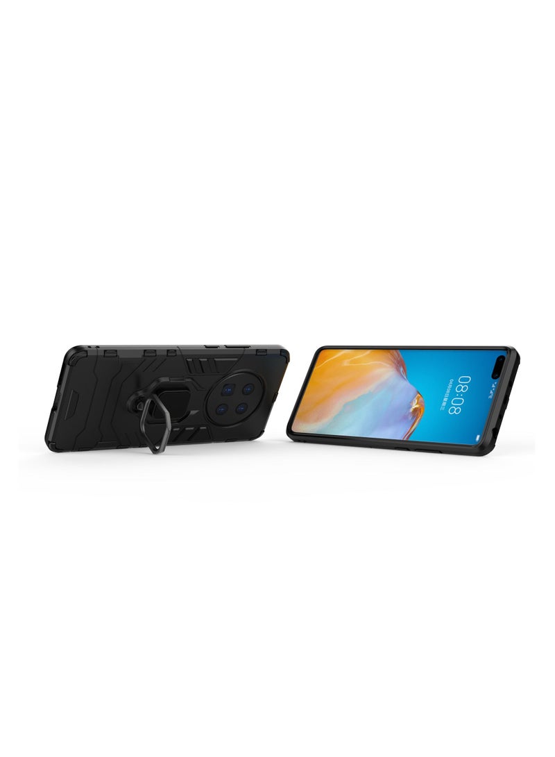 Black Protective Cover With Ring Bracket For Huawei - Image 3